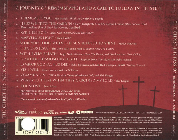 THE CHRIST`S HIS PASSION [Remembering Sacrifice] (CD)